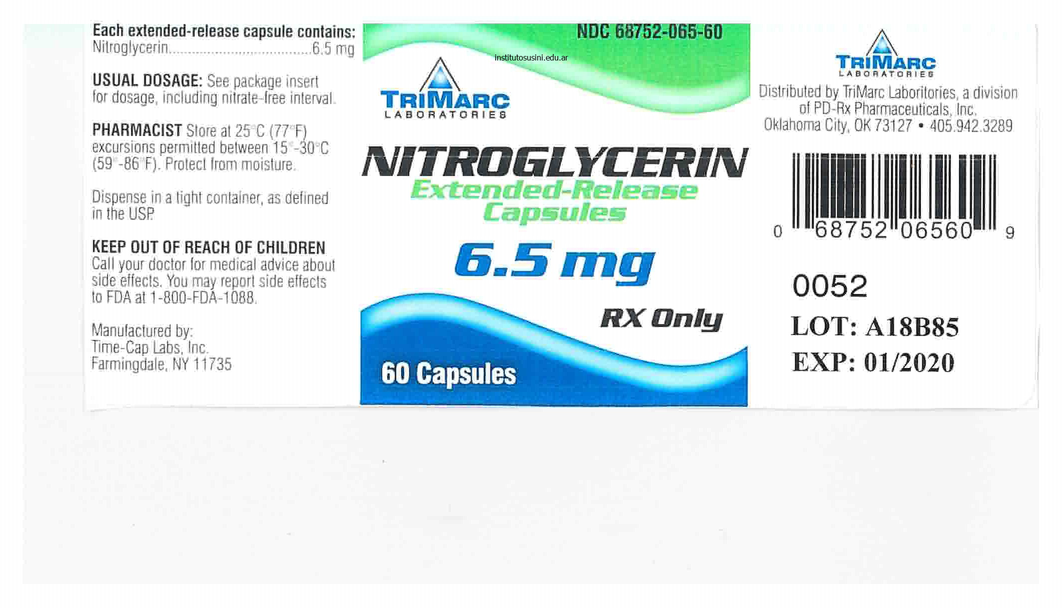 buy generic nitroglycerin 6.5 mg on-line